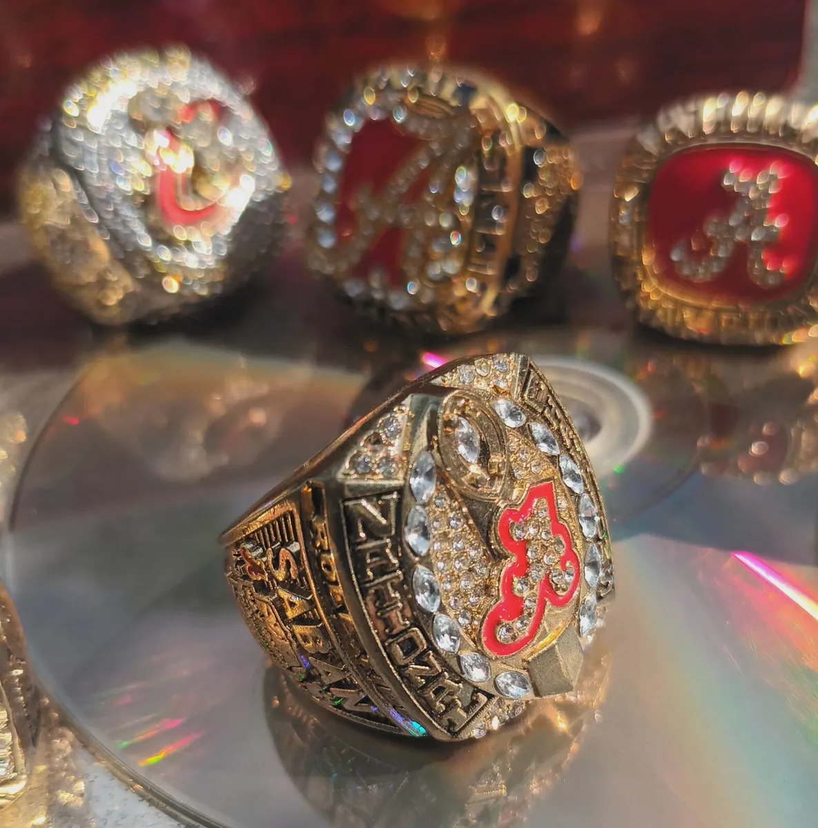Basketball large replica rings, box, D18 post 10e - Image 3