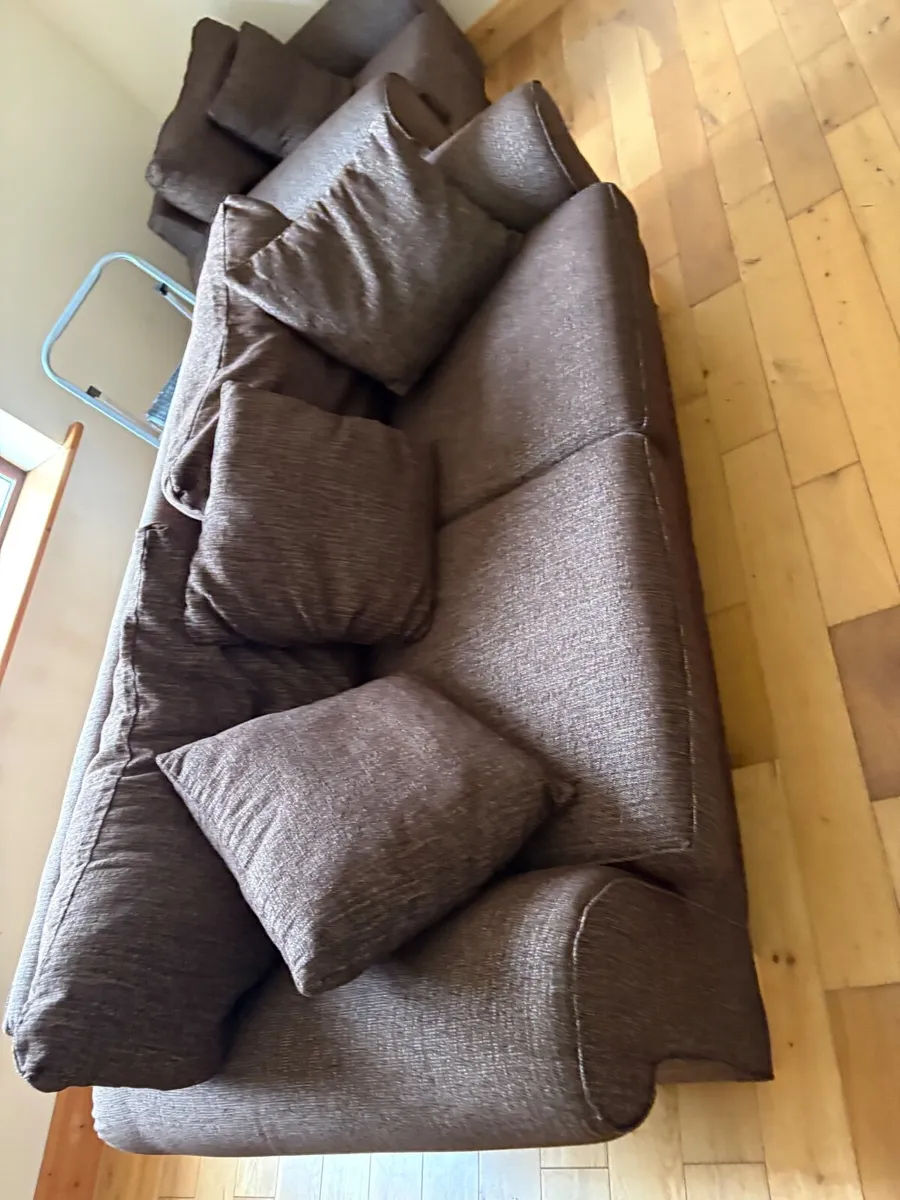 Couches 3 Seater and 2singles - Image 2