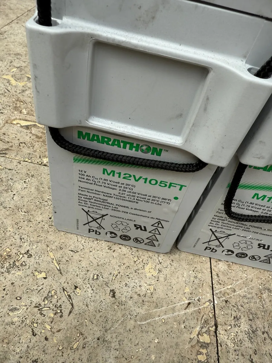 Solar/camper van/boat/off grid AGM Battery - Image 4