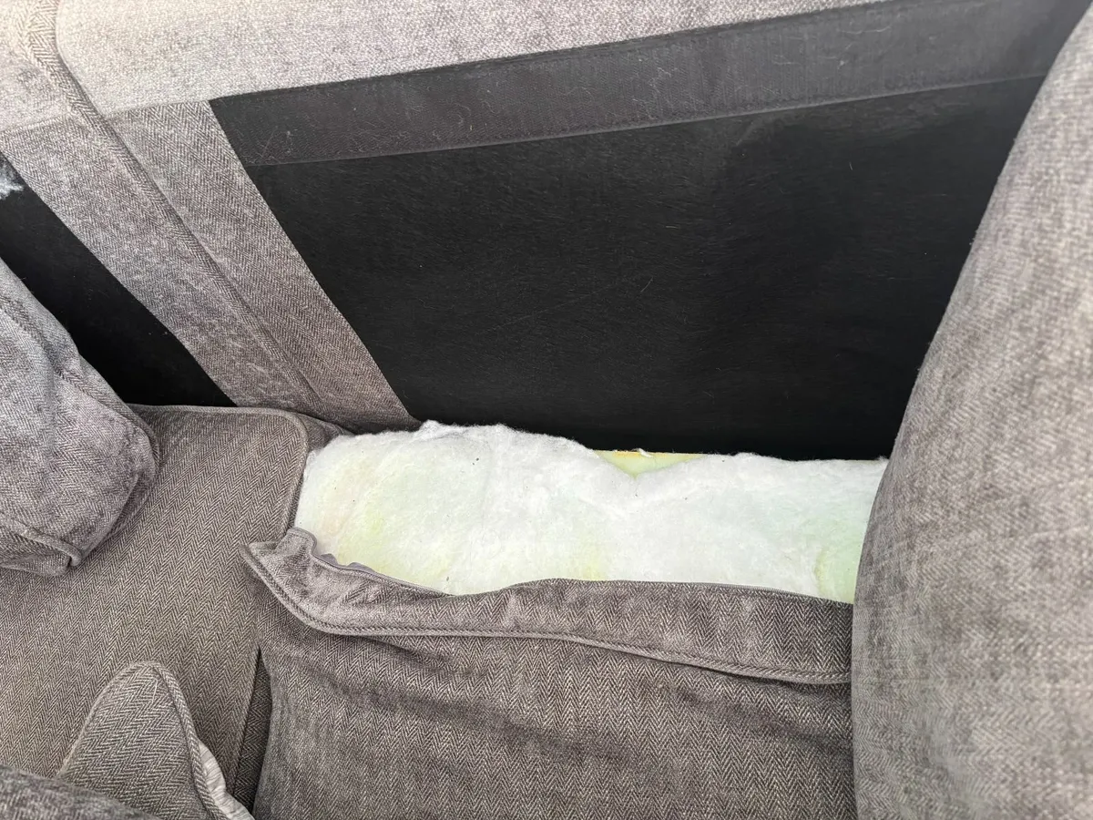 Grey Large Corner Couch - Image 2