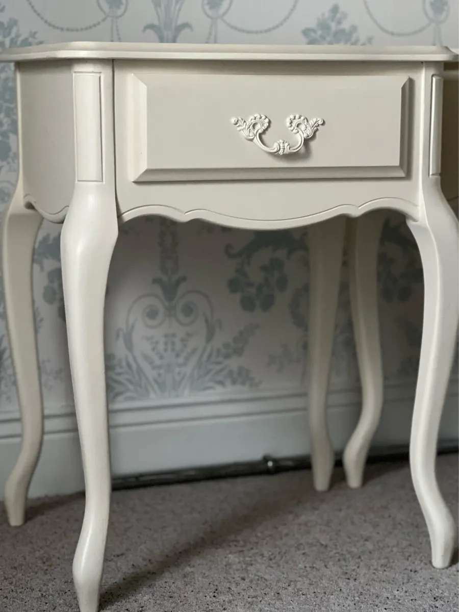 2 Laura Ashley One-Drawer Side Tables - Image 2