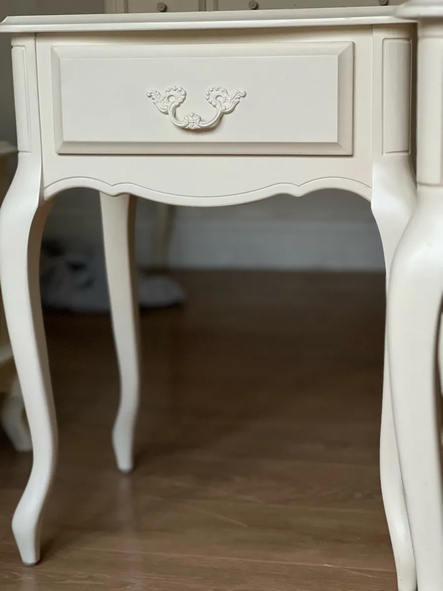 2 Laura Ashley One-Drawer Side Tables - Image 4
