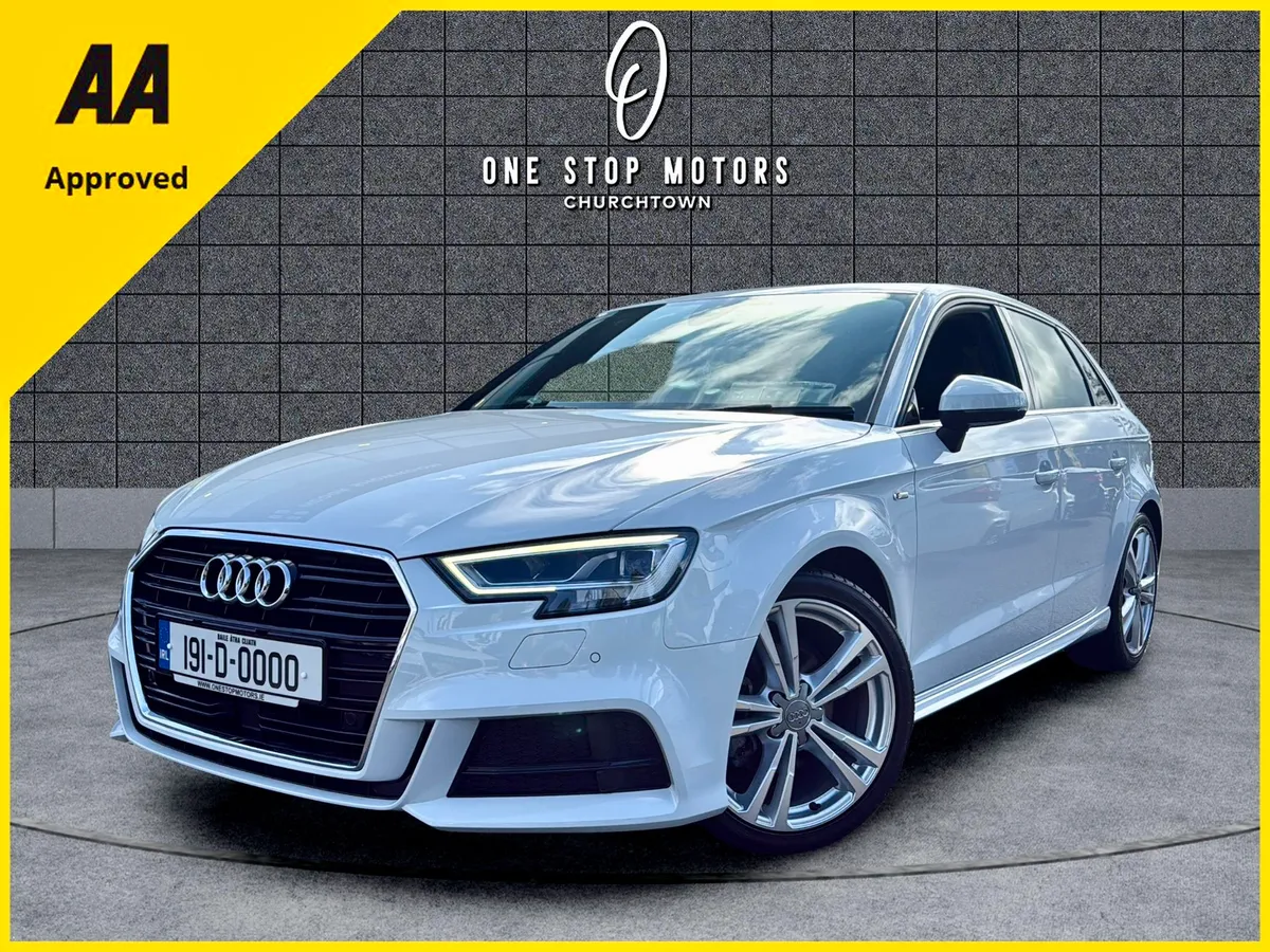 2019 Audi A3 1.4TFSI SLINE-AUTO-69,000KM-AS NEW - Image 1