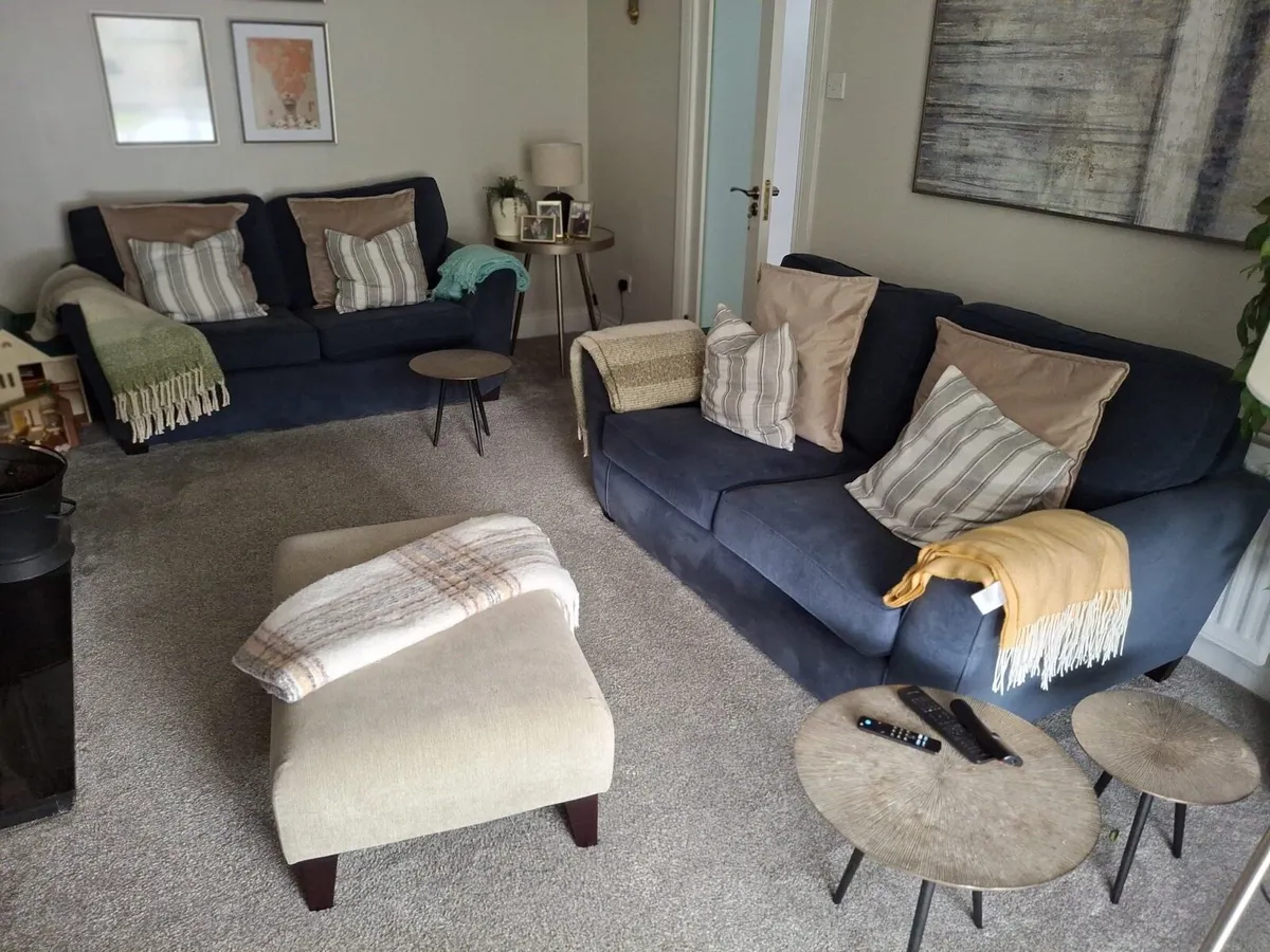 Two seater sofas - Image 1