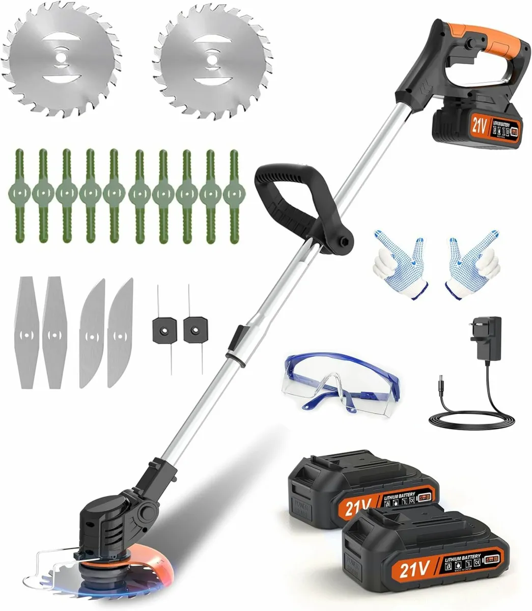 Strimmer 21V Cordless Grass Trimmer Cordless - Image 1
