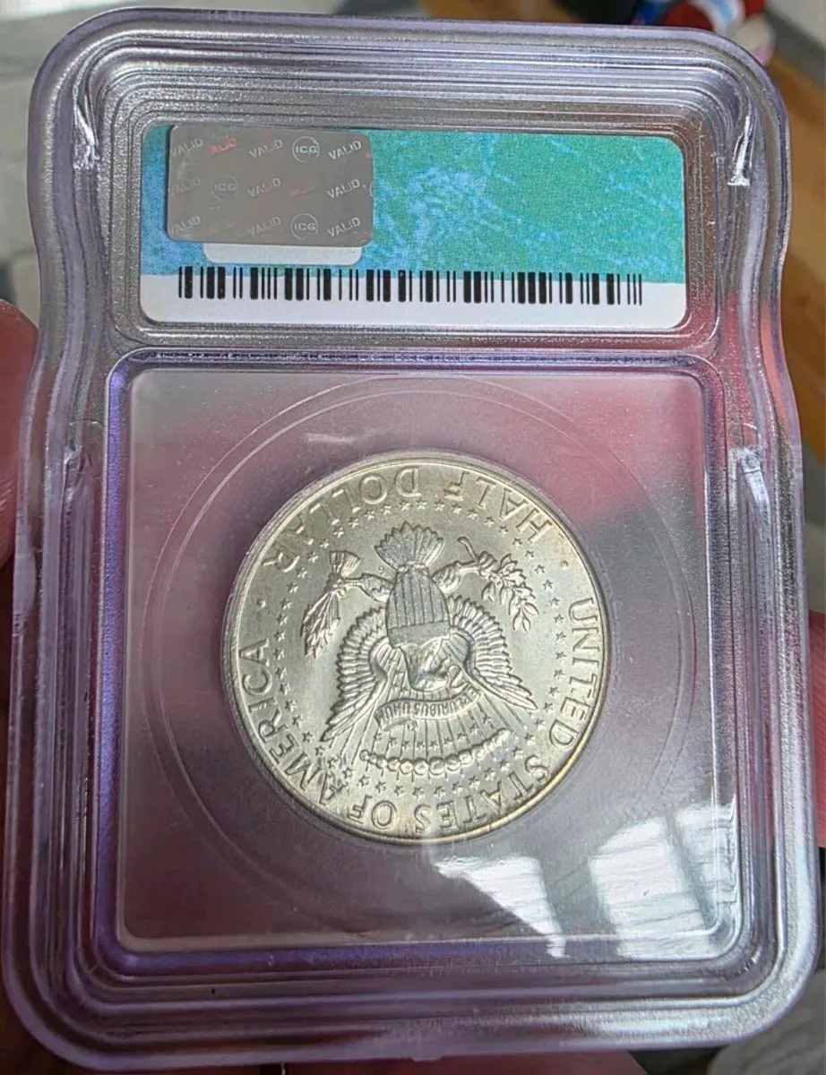 1964 silver kennedy half dollar coin - Image 2