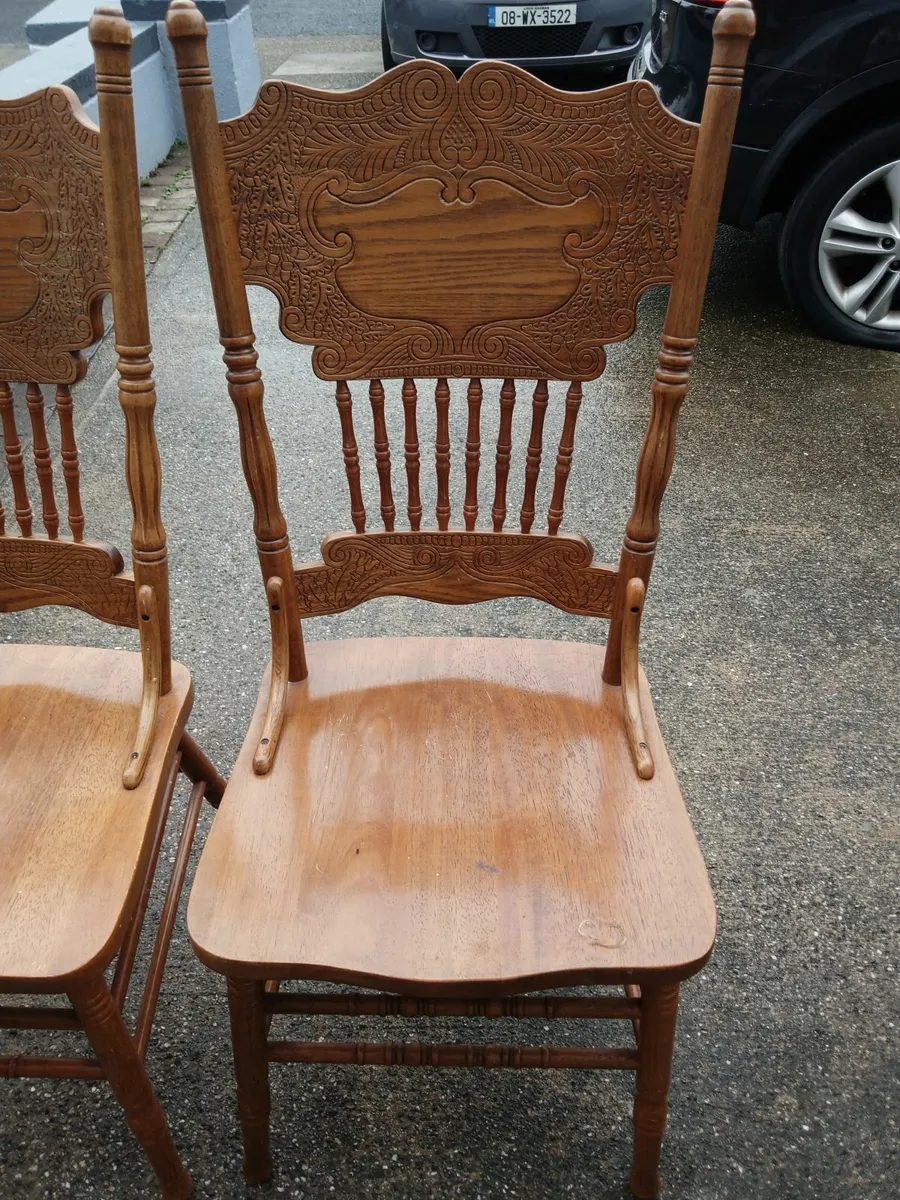 Wooden chairs - Image 2