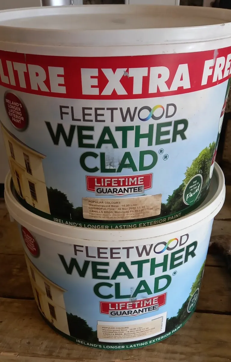Fleetwood Weatherclad X 10L x 2 'Cosmopolitan' - Image 1