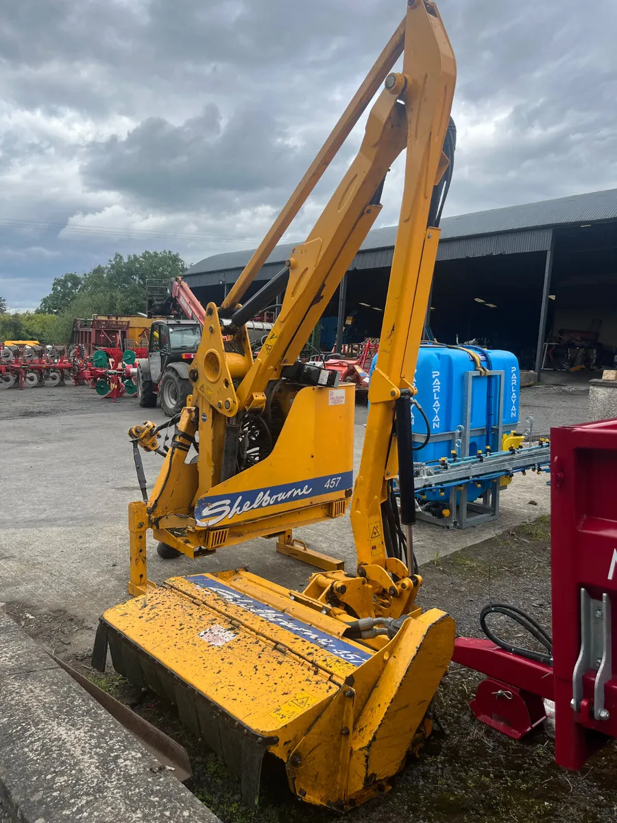 Used Shelbourne Reynolds 457 Hedgecutter - Image 3