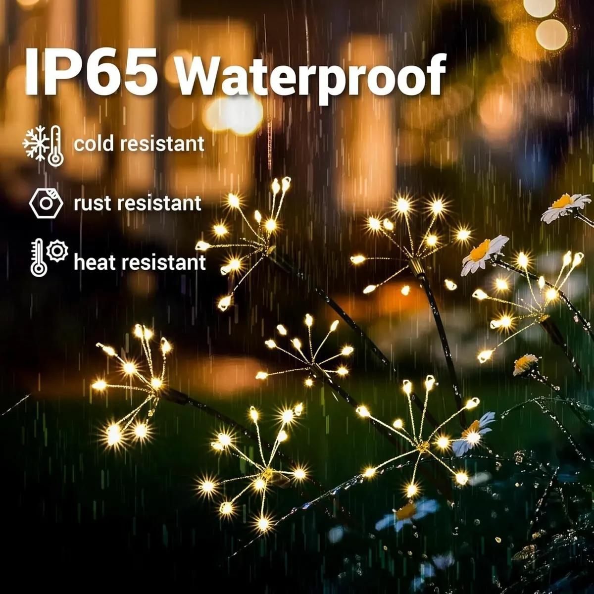6 Pack - Solar Lights Outdoor Garden Waterproof - Image 4