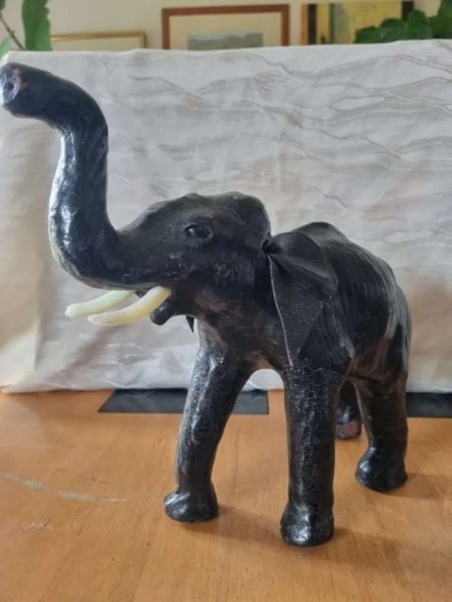 Liberty of London Leather Elephant - Image 3