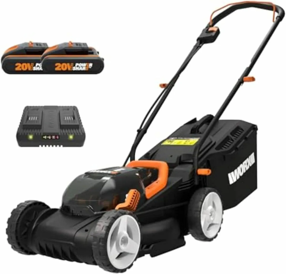 34cm Cordless Lawnmower Up to 400㎡ Garden - Image 1