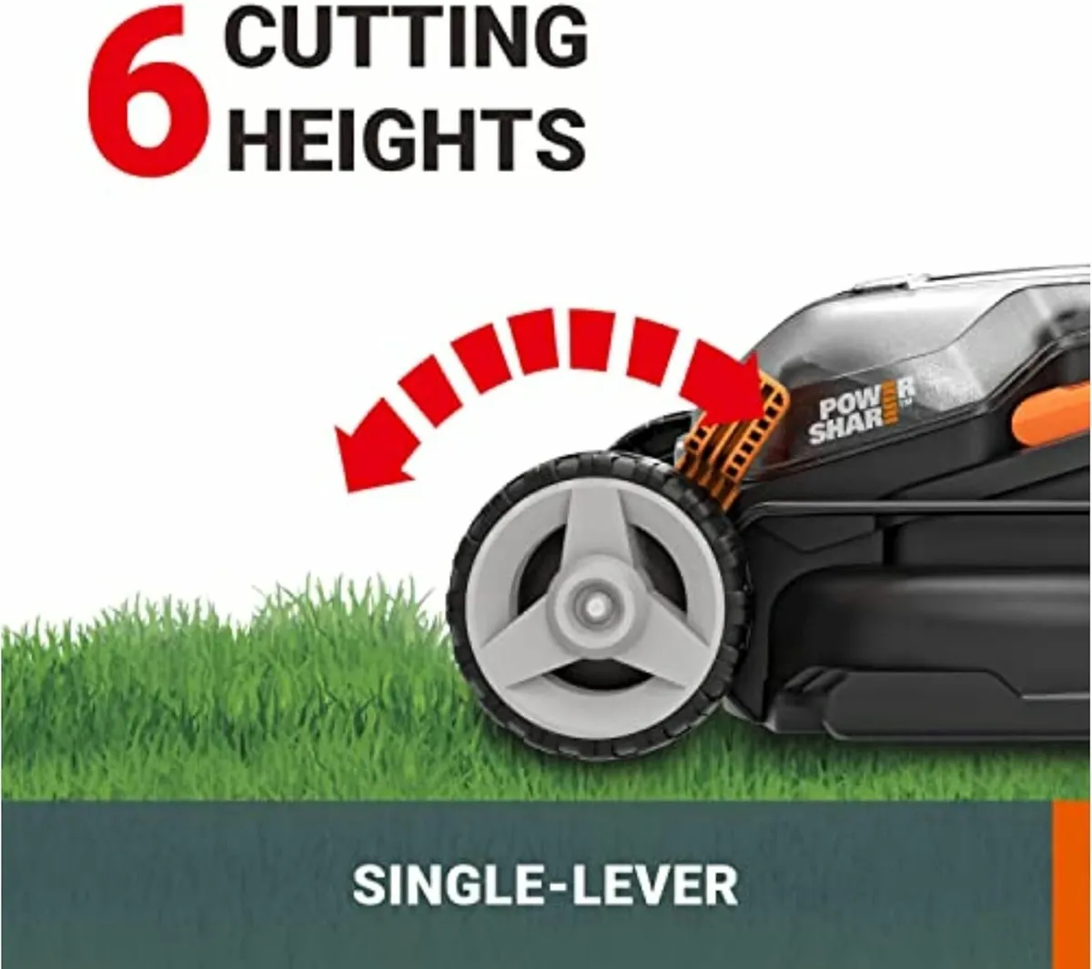 34cm Cordless Lawnmower Up to 400㎡ Garden - Image 3