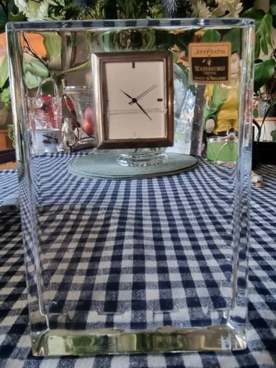 John Rocha Waterford Crystal clock - Image 2