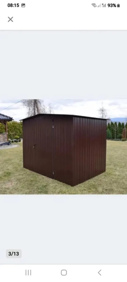 garden steel shed - Image 1