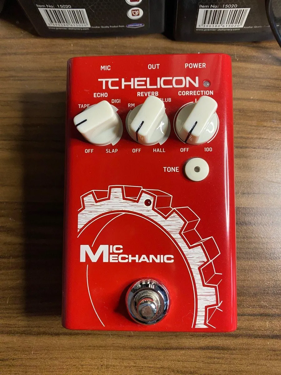 TC Helicon Mic Mechanic 2 Vocal Effects Pedal - Image 1