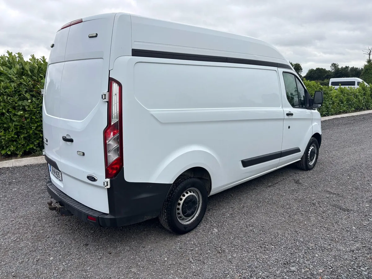 2018 FORD TRANSIT CUSTOM LWB 130ps NEW TEST - Image 3
