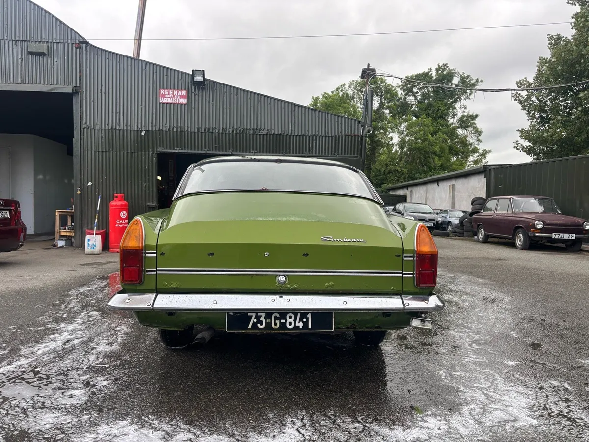 Sunbeam Alpine,1973, 1725 cc manual 4speed. - Image 3
