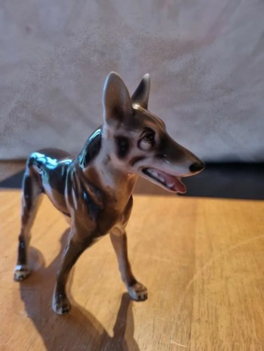 Austrian porcelain dog figurine - Image 3
