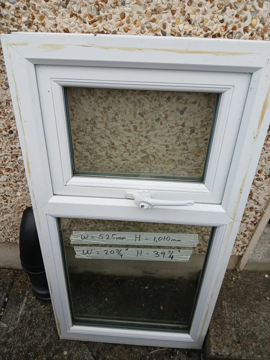 White uPVC window - Image 1