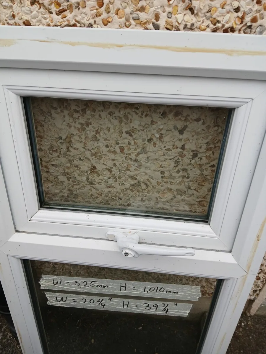 White uPVC window - Image 2