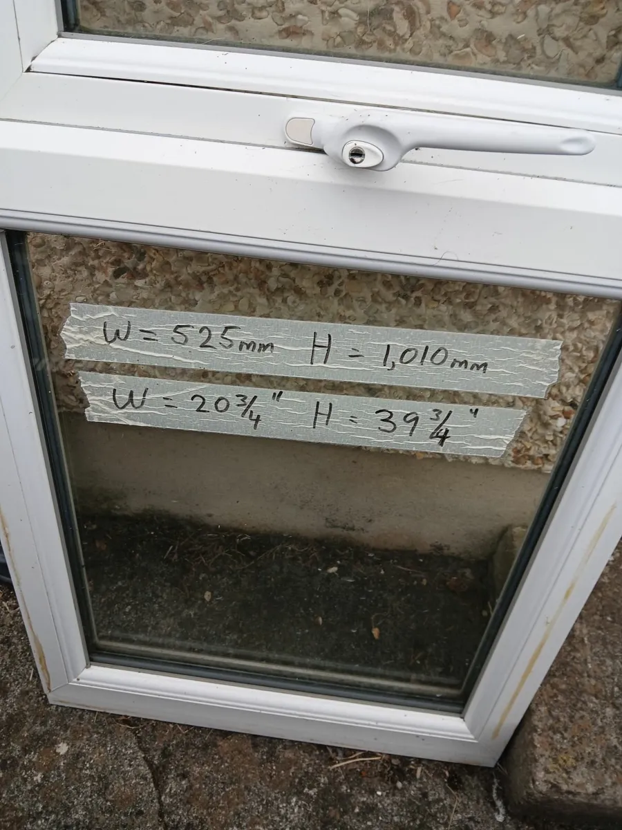 White uPVC window - Image 3