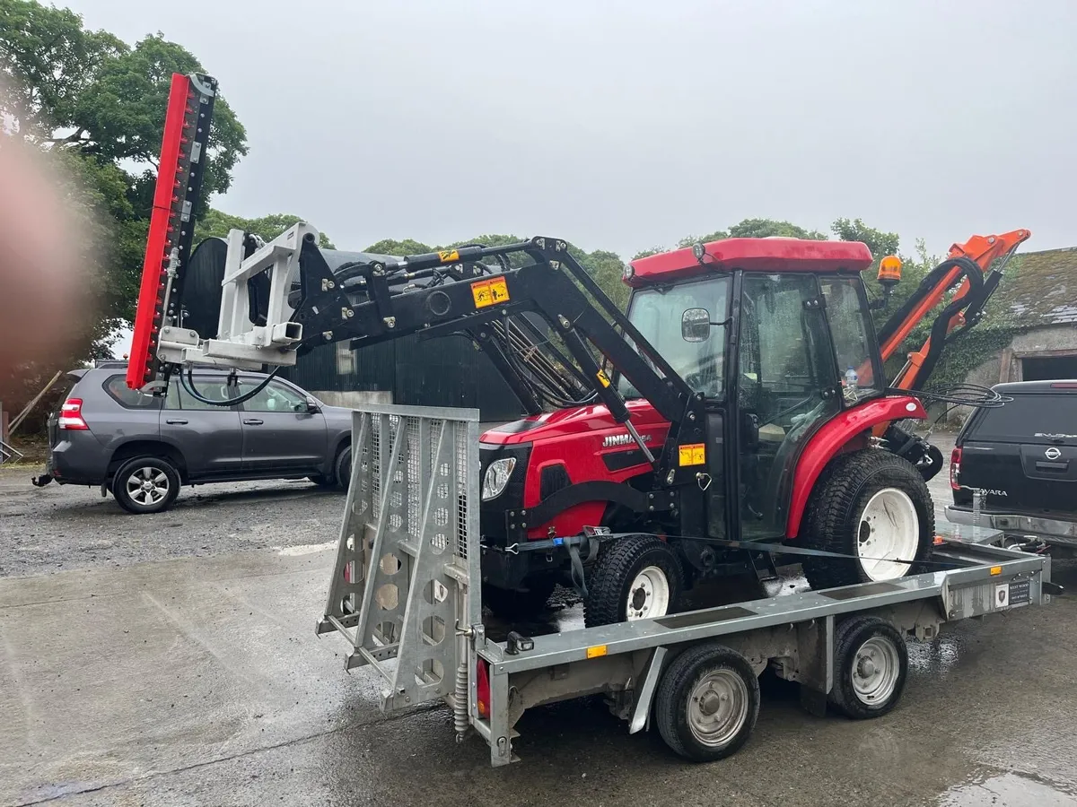 Tractor, Rotovator and Two Hedgecutters - Image 1