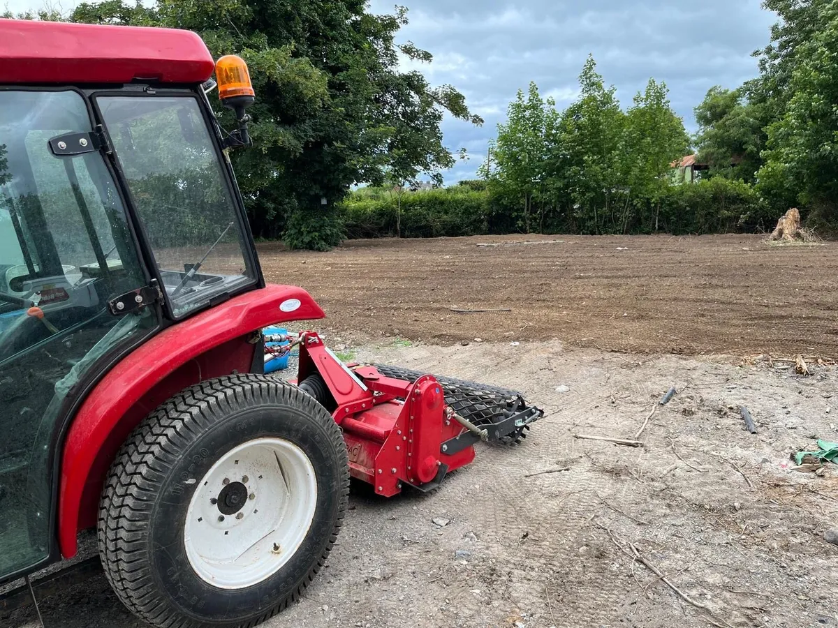 Tractor, Rotovator and Two Hedgecutters - Image 2