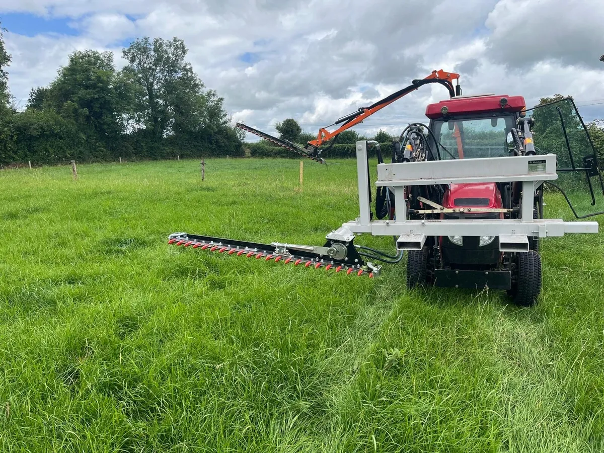 Tractor, Rotovator and Two Hedgecutters - Image 4