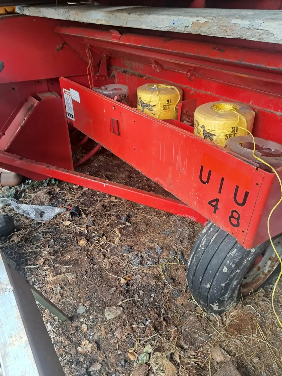 Massey Fergus on 228 square bailer - Image 2