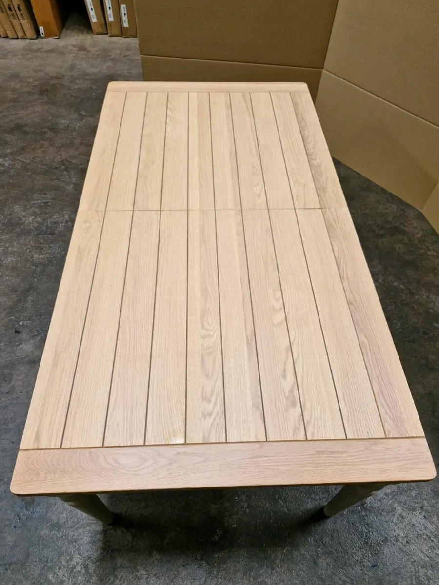 Dining Table Oak extendedable - Image 3