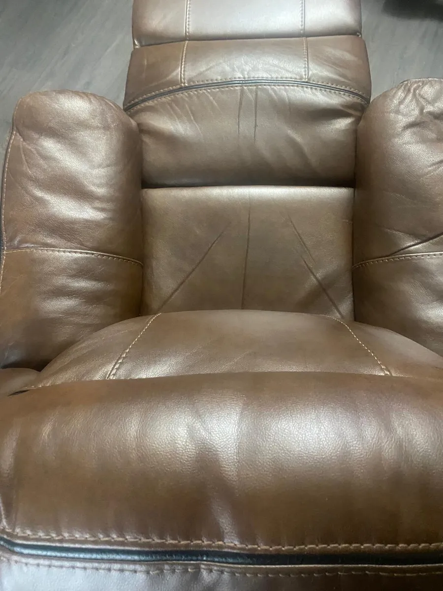 Leather Recliner Armchair - Image 4