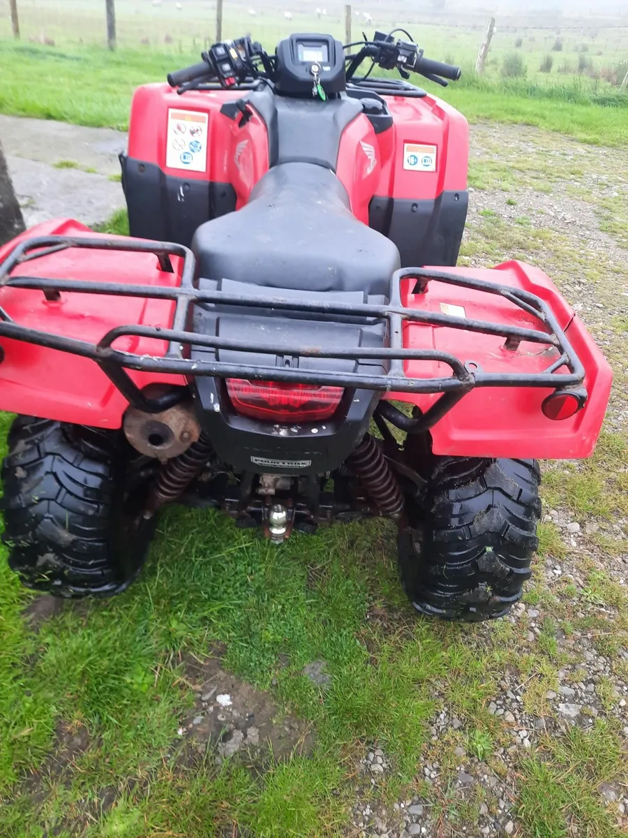 2017 Honda foreman 420 - Image 2