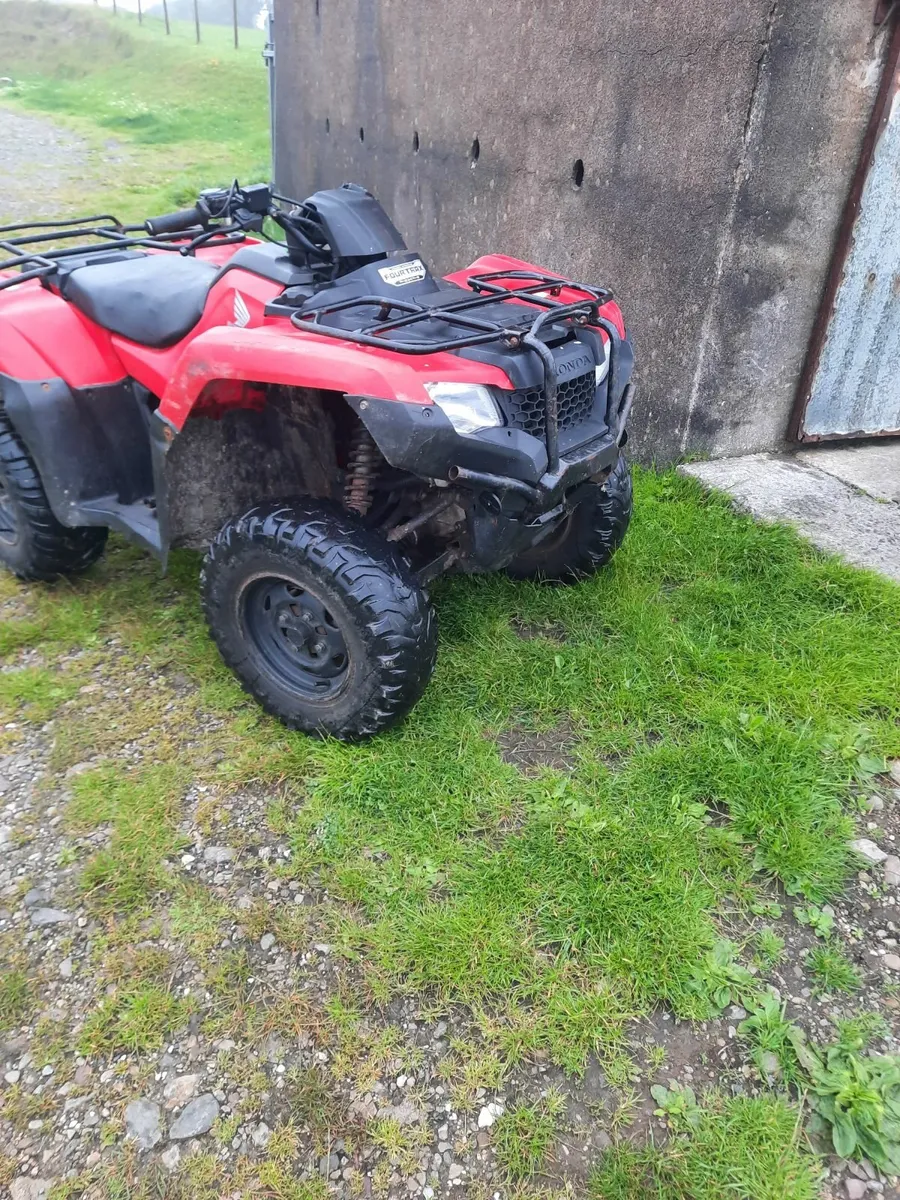 2017 Honda foreman 420 - Image 1
