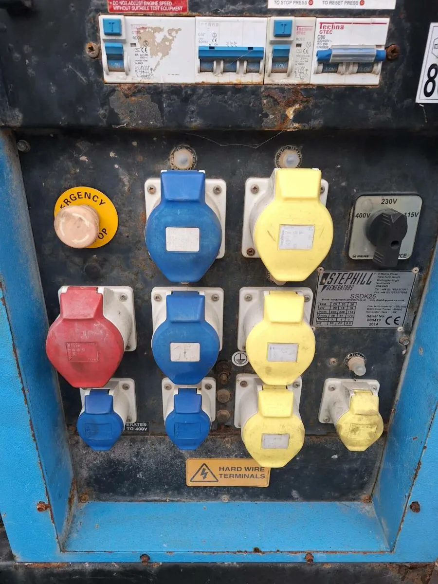 25 KVA Stephill Generator - Image 3