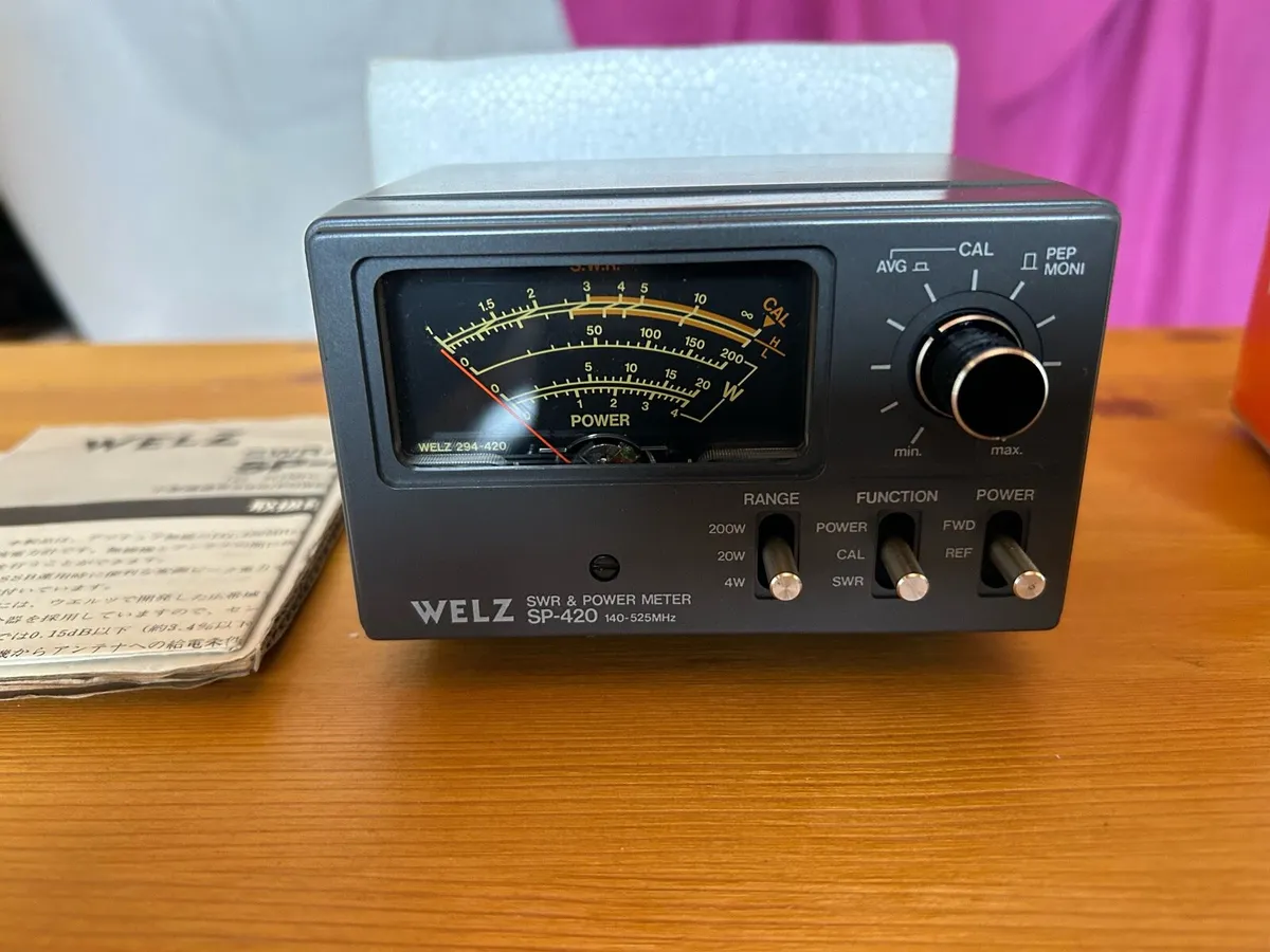 Ham radio welz swr meter - Image 1
