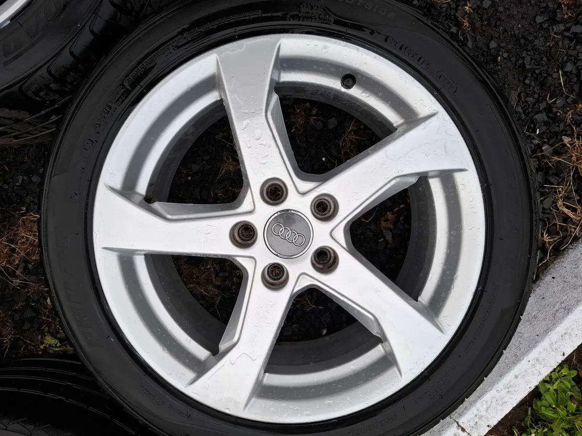 17" Audi,  Vw,  Seat,  Skoda alloys with tyres - Image 1