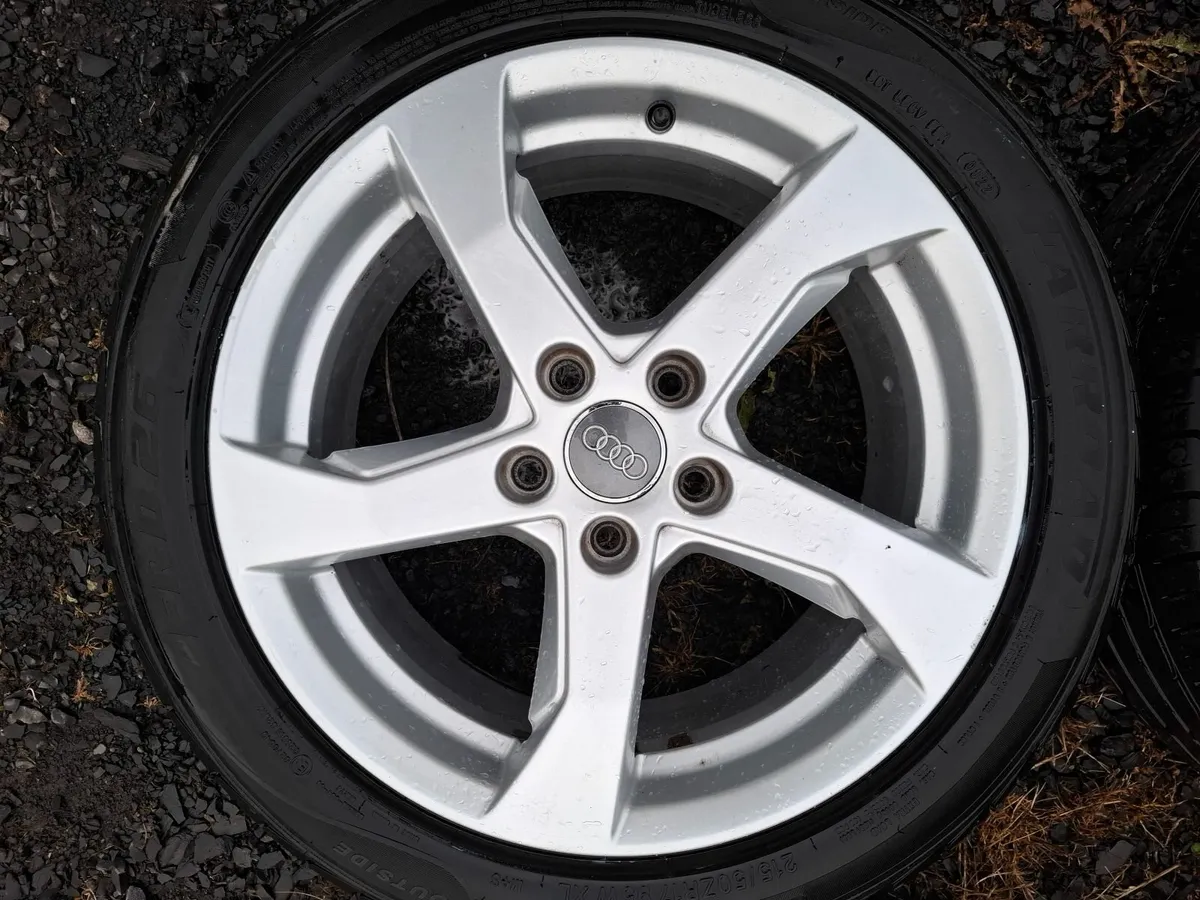 17" Audi,  Vw,  Seat,  Skoda alloys with tyres - Image 2