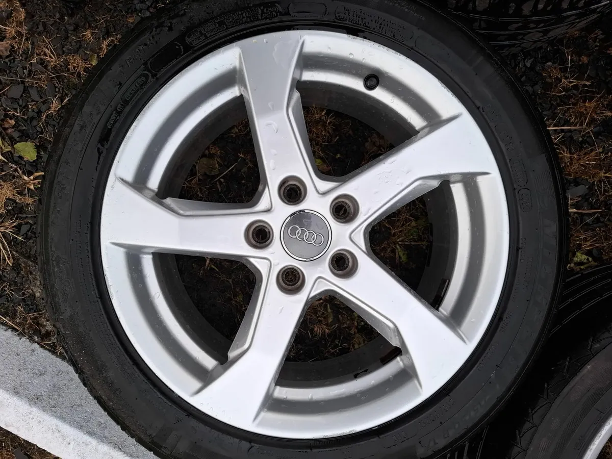 17" Audi,  Vw,  Seat,  Skoda alloys with tyres - Image 3