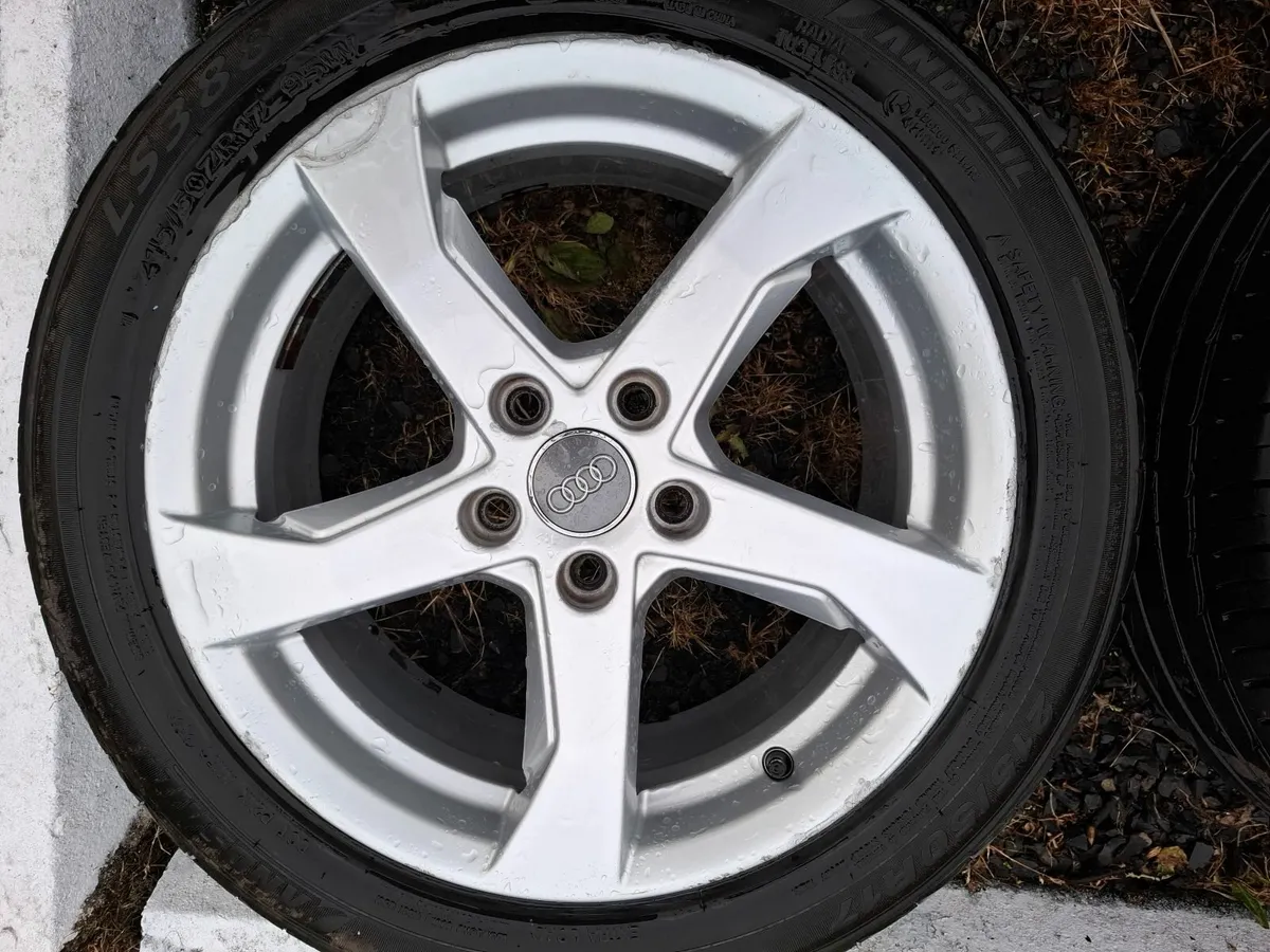 17" Audi,  Vw,  Seat,  Skoda alloys with tyres - Image 4