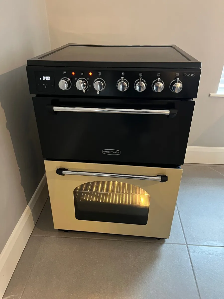 Range master 60cm wide double over cooker - Image 1