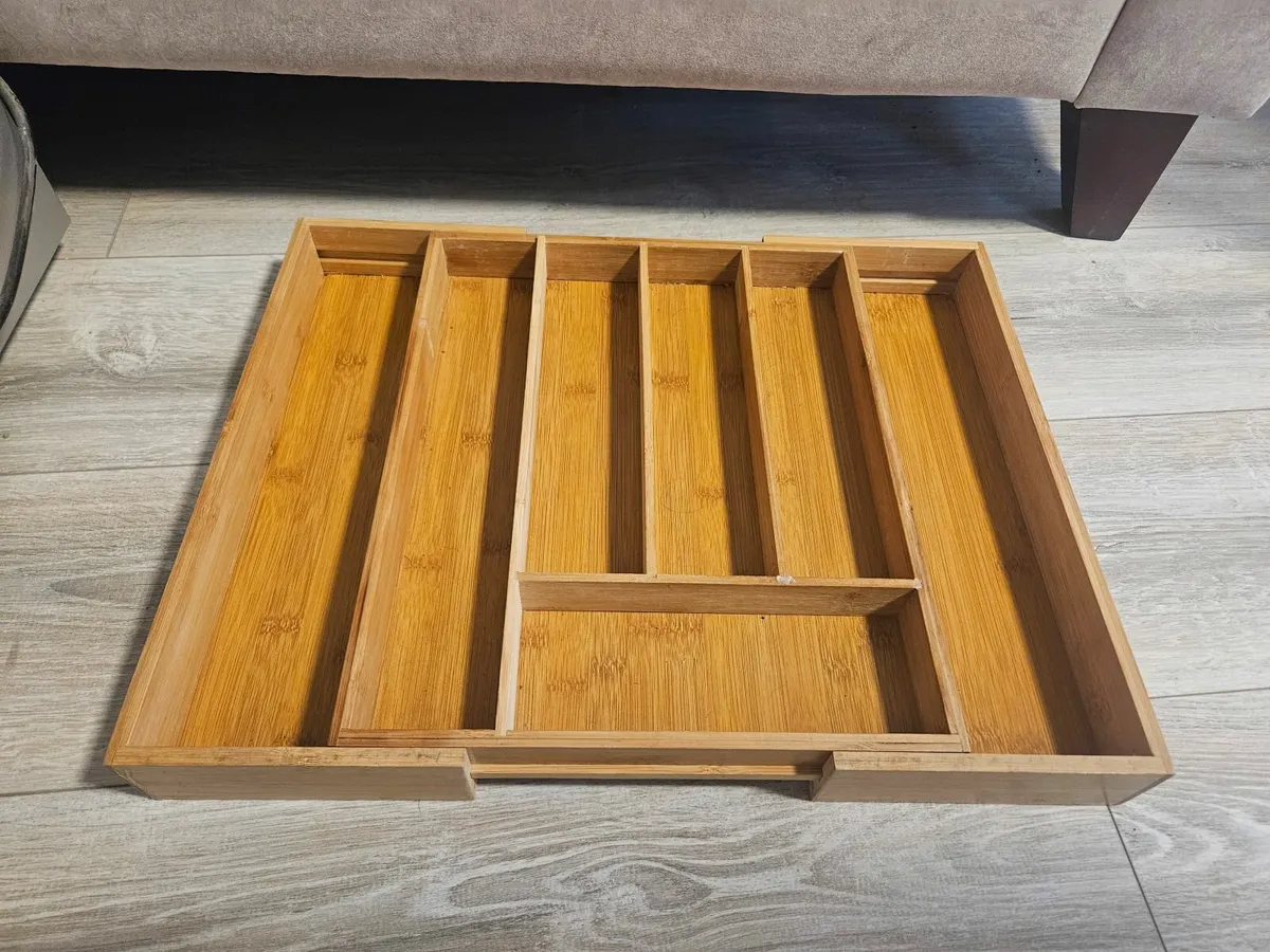 Cutlery drawer organiser x 2