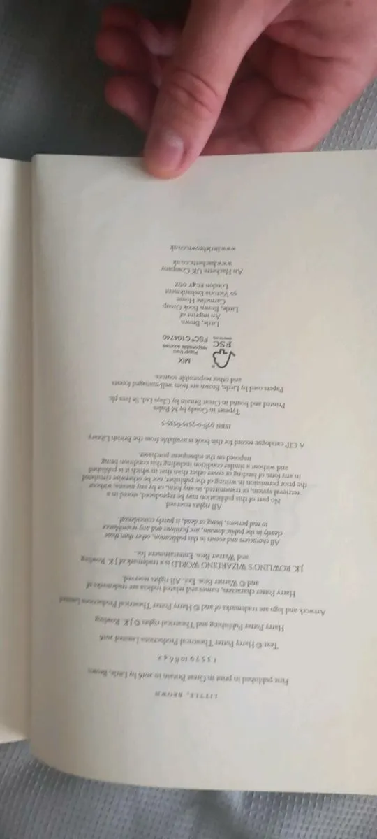 Harry Potter Special Edition Hardback - Image 4