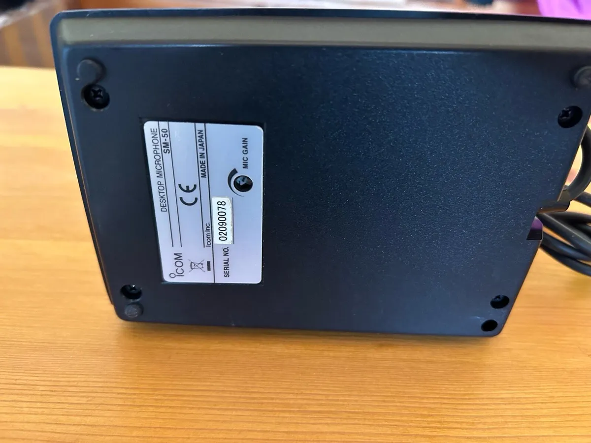 Ham radio icom sm 50 new - Image 3