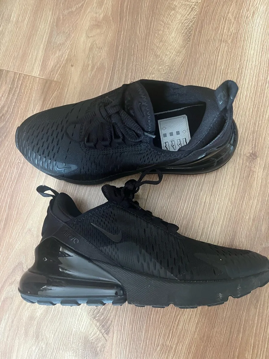 Nike black 270 air max women’s trainers - Image 3