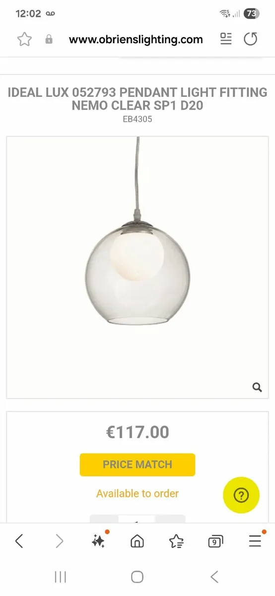 Ceiling lights