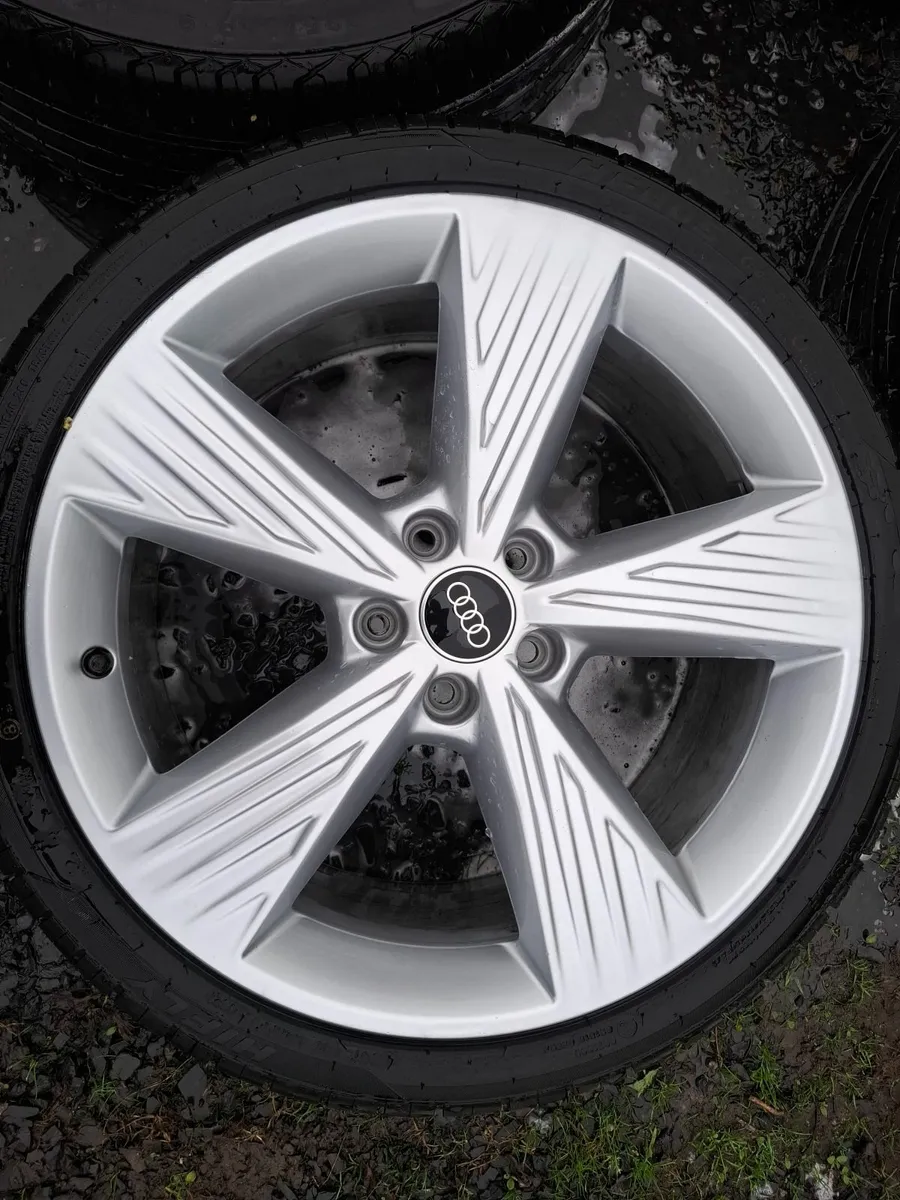 19" Genuine Audi A3 S Line Alloys with tyres - Image 1