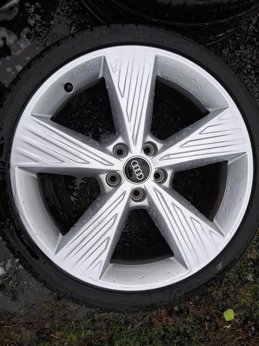 19" Genuine Audi A3 S Line Alloys with tyres - Image 2