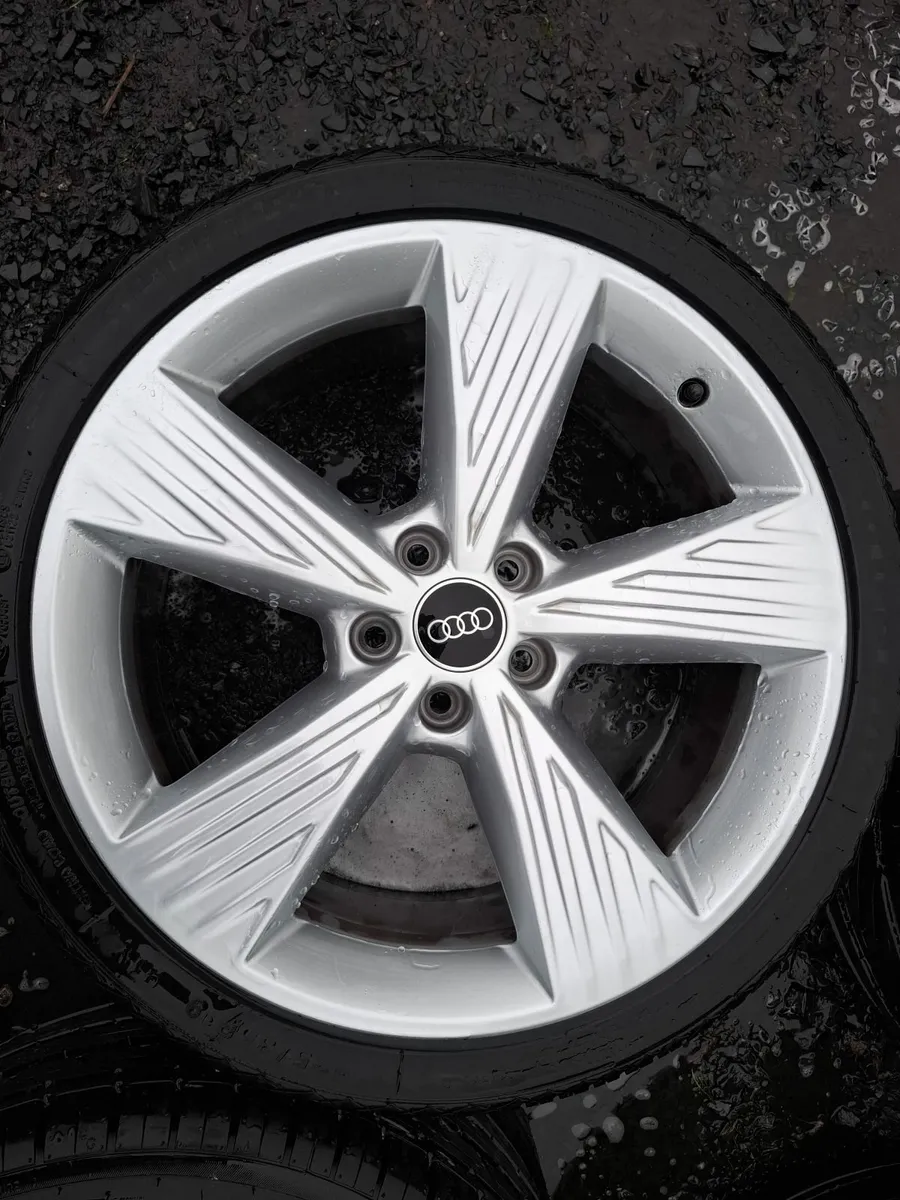 19" Genuine Audi A3 S Line Alloys with tyres - Image 3