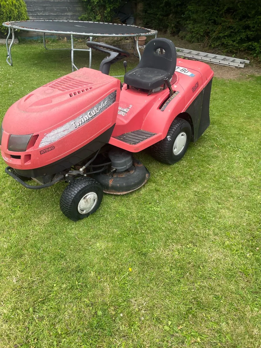 15.5hp castle garden ride on lawn mower - Image 2